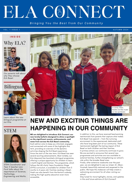 ELA Connect Autumn 2024 (Vol.1 Issue 1)